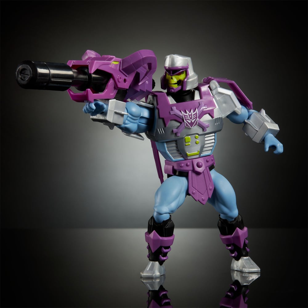 メガトロンアーマースケルター トランスフォーマー MOTU origins Masters of the Universe x Transformers Megatron Armor Skeletor