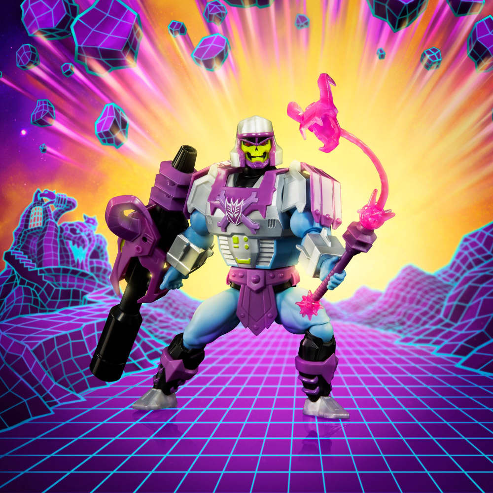 Masters of the Universe x Transformers Megatron Armor Skeletor