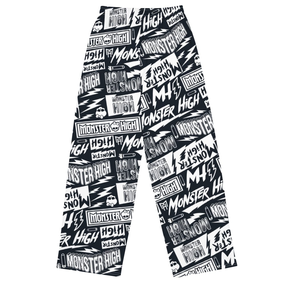 Monster High Logo Wide Leg Pants – Mattel Creations