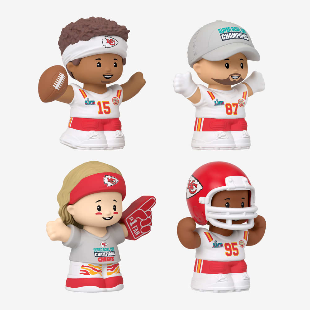 Little People Collector Super Bowl LVII Champions Set Kansas City Chie ...