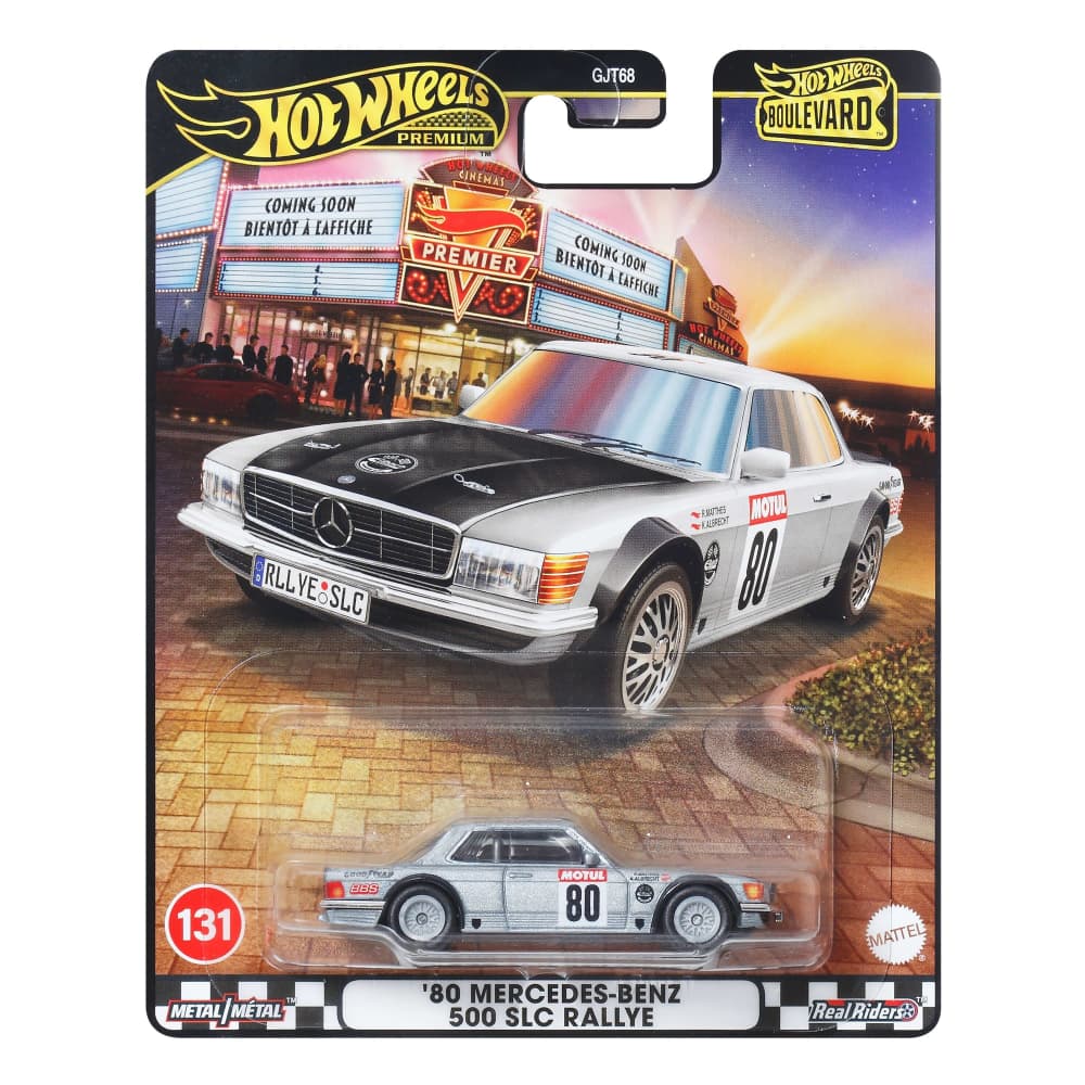 '80 MERCEDES-BENZ 500 SLC RALLYE ベンツ Hot Wheels Premium Boulevard '80 Mercedes-Benz 500 SLC Rallye