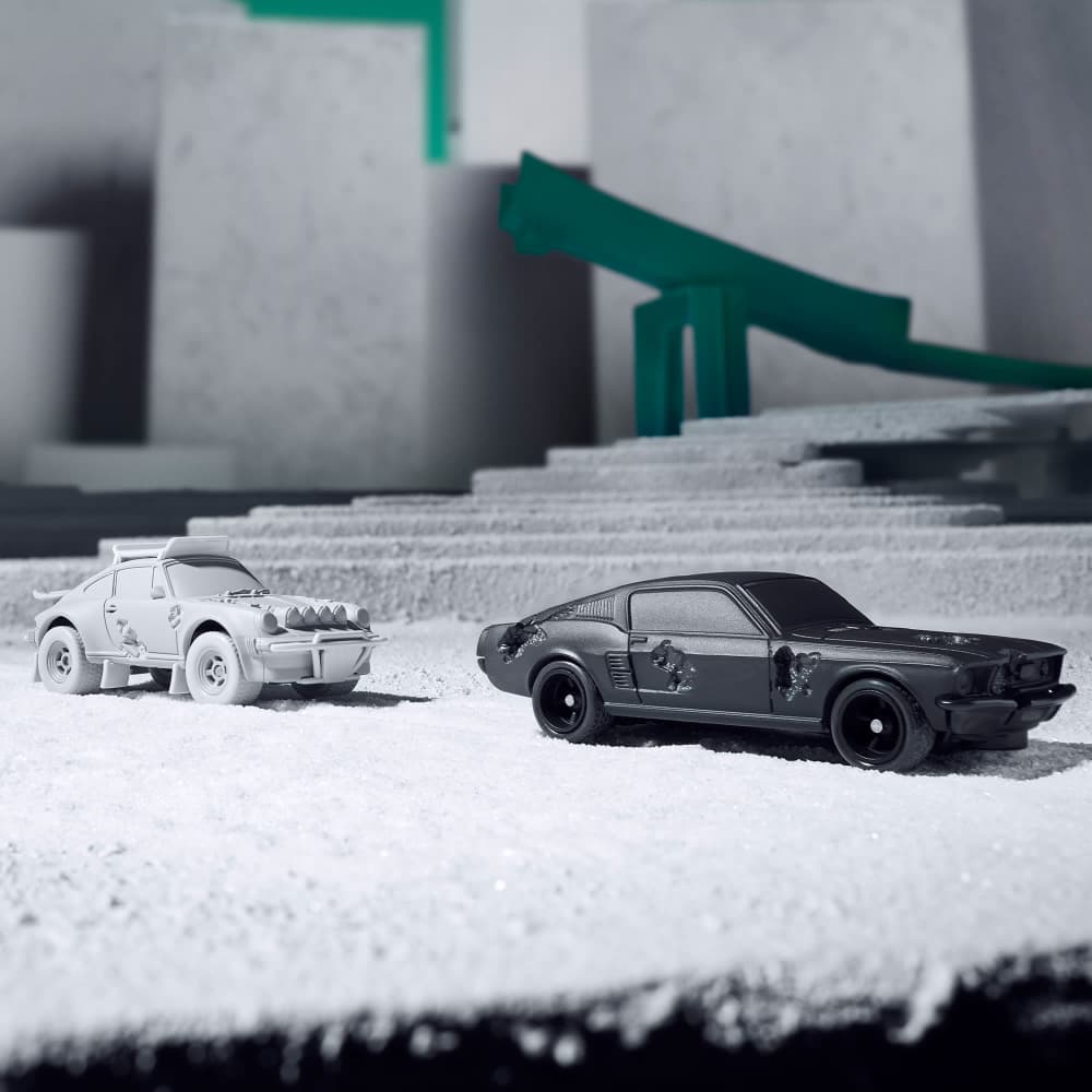 Hot Wheels x Daniel Arsham Eroded Mustang | Mattel Creations