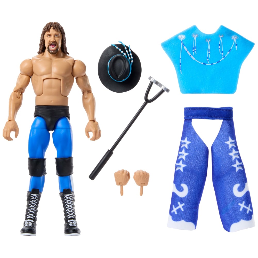 WWE Elite Legends Terry Funk Action Figure | Mattel Creations