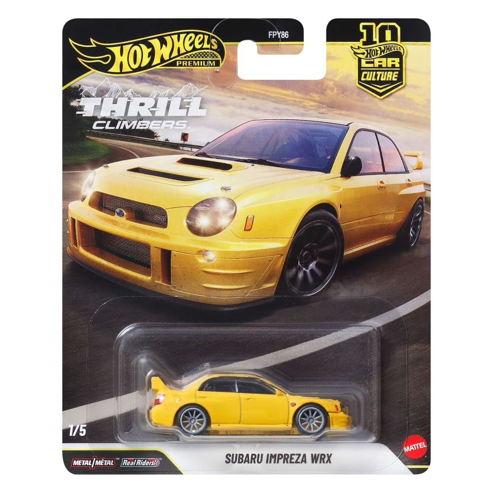 Hot Wheels Premium Car Culture Subaru Impreza WRX | Mattel Creations