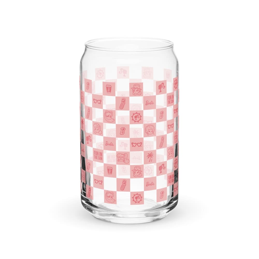 barbie様確認用 Barbie Checkerboard Icons Cutie Clear Glass | Mattel Creations