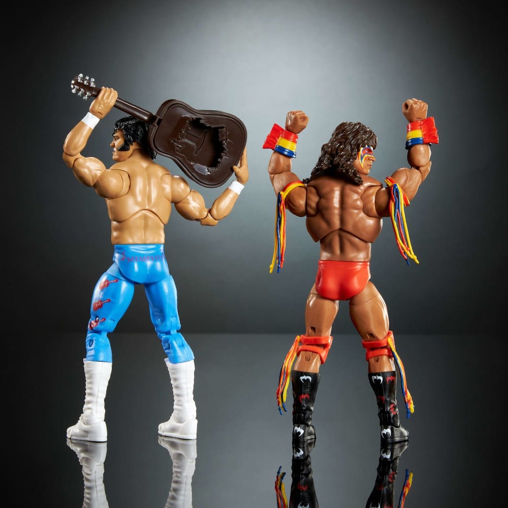WWE Coliseum Collection Honky Tonk Man & Ultimate Warrior Ultimate ...