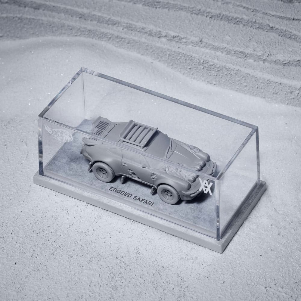 Hot Wheels x Daniel Arsham Eroded Porsche Safari | Mattel Creations