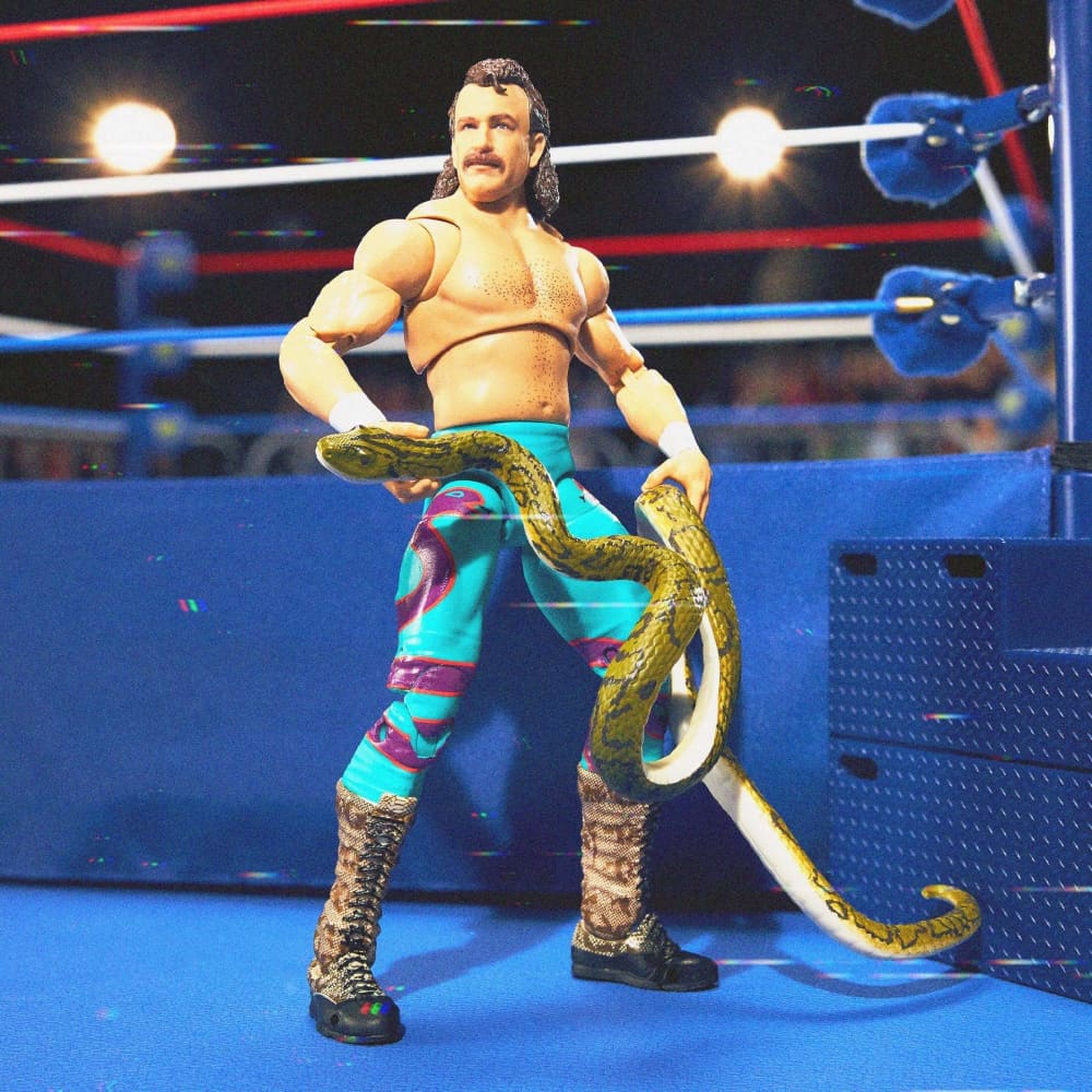 WWE Action Figure Ultimate Edition Coliseum Collection Jake “The