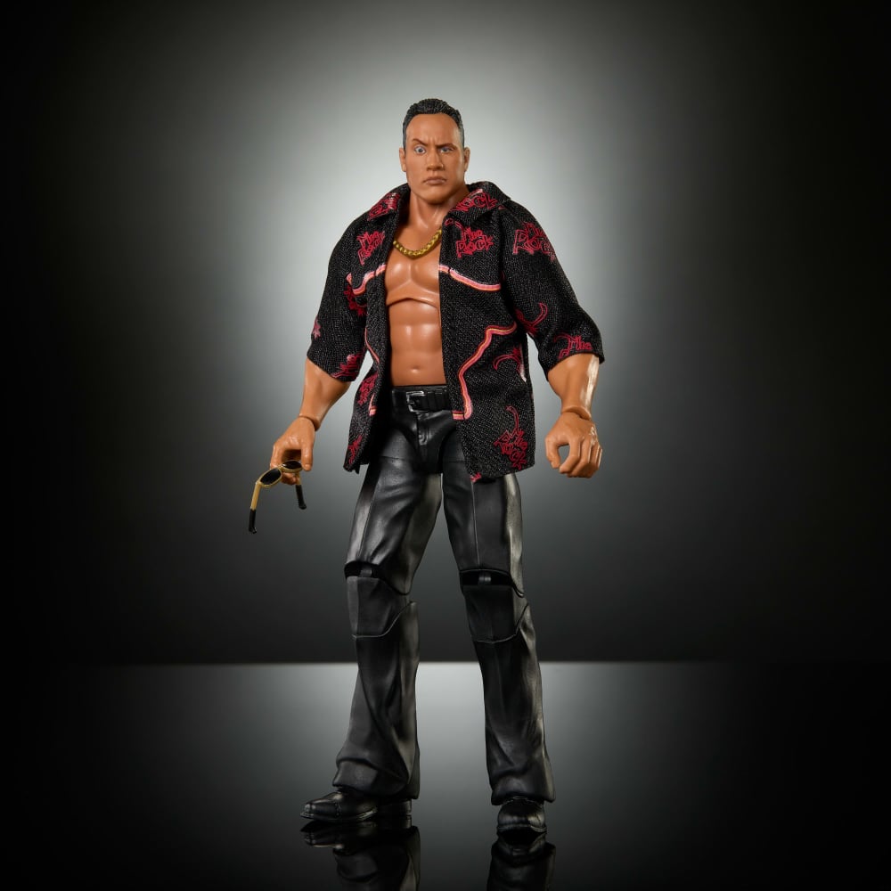 WWE Monday Night War Elite Collection The Rock Action Figure