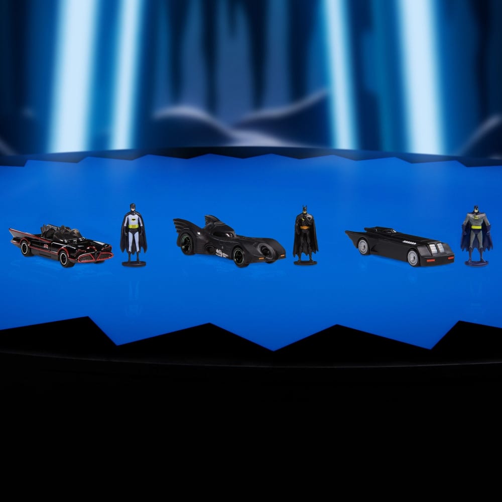 2018 Hot Wheels 1/64 Chrome 1989 Batman Batmobile 5/6 80 Years NEW IN 2018 Hot Wheels 1/64 Chrome 1989 Batman Batmobile 5/6 80 Years NEW IN