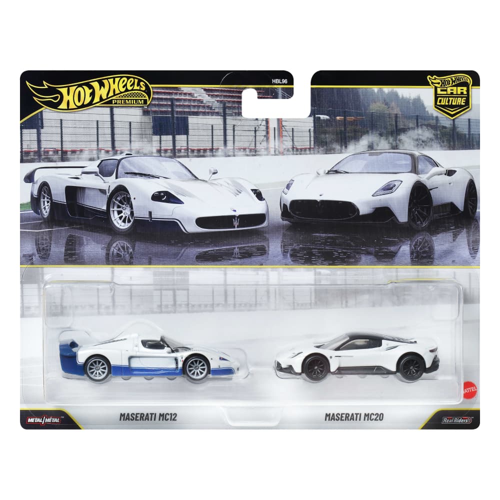 Hot Wheels Premium Car Culture Maserati 2-Pack | Mattel Creations