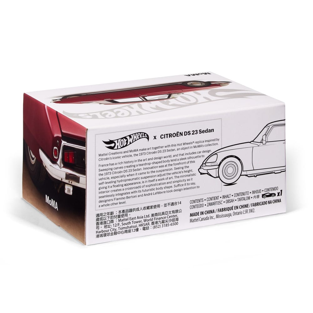 Hot Wheels x MoMA Citroën DS 23 Sedan | Mattel Creations
