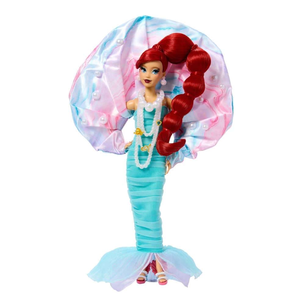 dark blue plus size dress Disney Store Exclusive Ariel Wardrobe Blue Dress – Derella main image 1