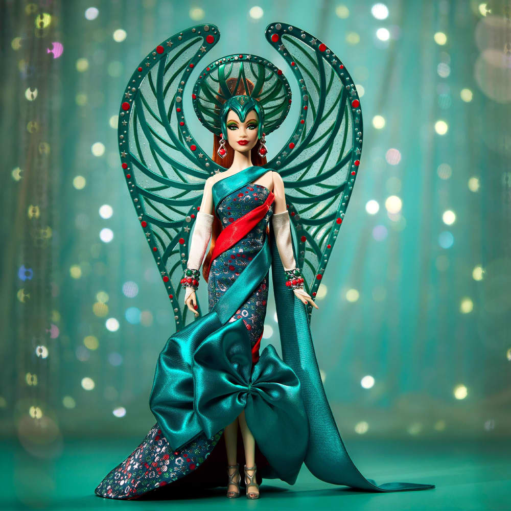 2023 Barbie Holidays Bob Mackie - MISS VINYL BLOG - Poupées de collection 2023 Barbie Holidays Bob Mackie - MISS VINYL BLOG - Poupées de collection
