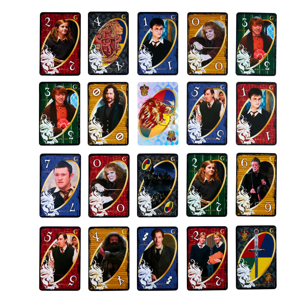 UNO Fandom Harry Potter Gryffindor Game | Mattel Creations