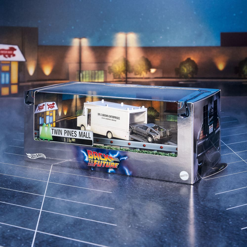 Hot Wheels バック・トゥ・ザ・フューチャー 7台セット Hot Wheels Back to the Future 40th Anniversary Set | Mattel Creations