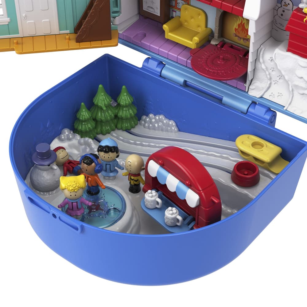 Polly Pocket Dolls and Playset, Collector Peanuts Compact | Mattel ...