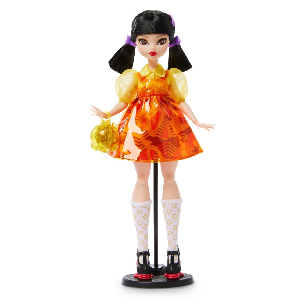 モンススターハイ　イカゲーム　ヨンヒ　ドール　monster high モンススターハイ イカゲーム ヨンヒ ドール monster high - メルカリ