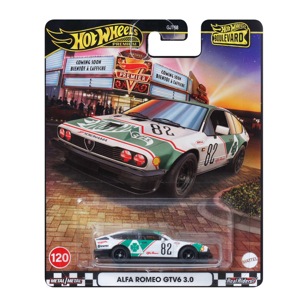 Hot Wheels Boulevard Vehicle Alfa Romeo GTV6 3.0 | Mattel Creations