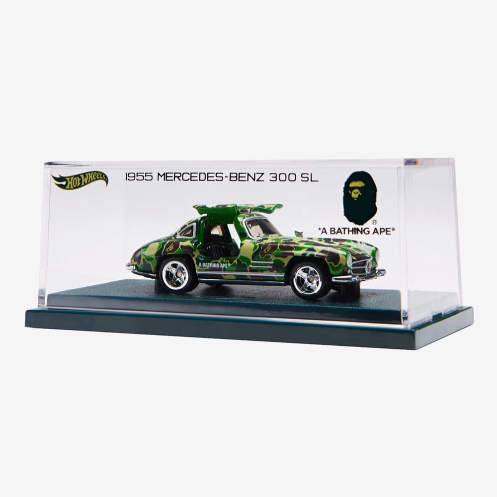 BAPE Hot Wheels 1955 Mercedes-Benz 300 SL – Mattel Creations