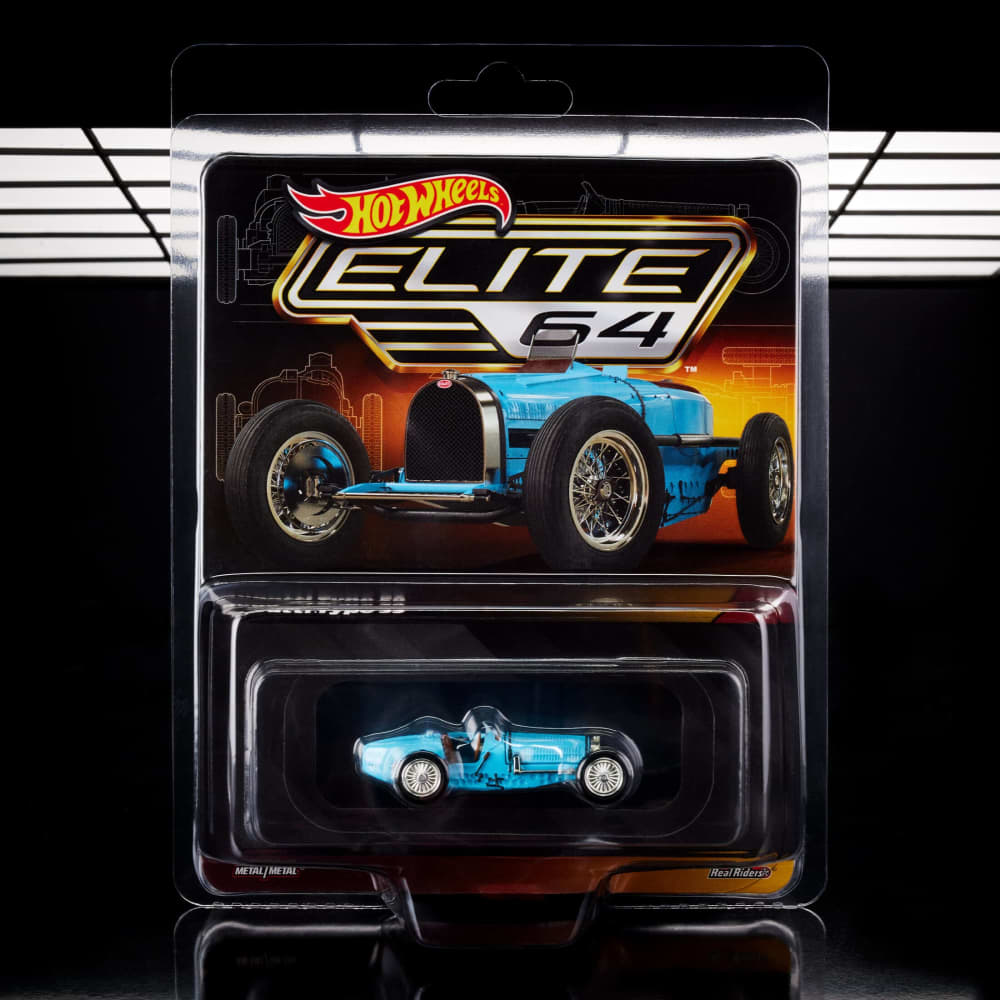 Elite 64 Bugatti Type 59 – Hot Wheels Collectors | Mattel Creations