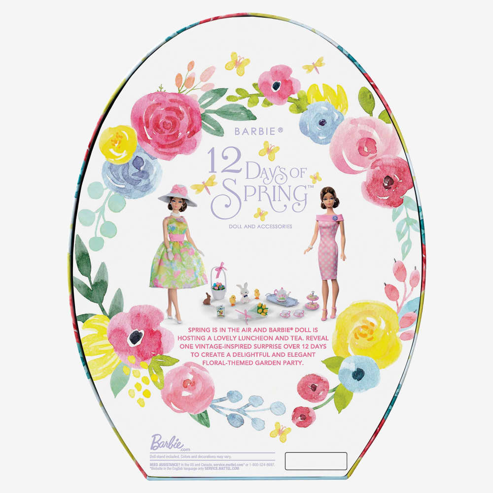 Barbie 12 Days of Spring Doll and Accessories | Mattel Creations