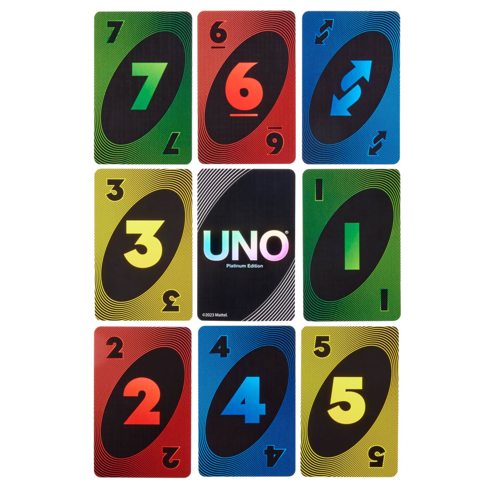 UNO Platinum Edition Card Game | Mattel Creations