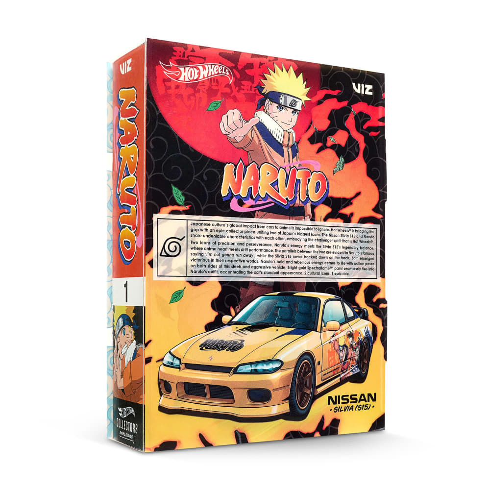 ホットウィール RLC 限定 NARUTO コラボ Nissan Silvia Hot Wheels x NARUTO Nissan Silvia (S15) | Mattel Creations