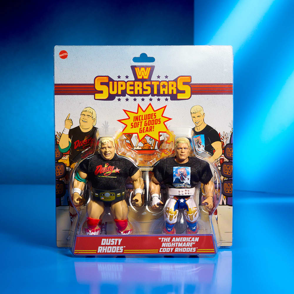 WWE Superstars Rhodes Legacy 2-Pack | Mattel Creations