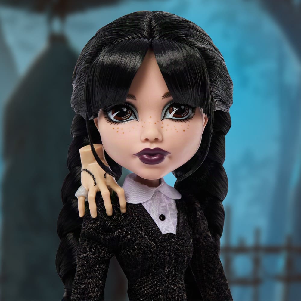 Monster High x Wednesday Doll, Wednesday Addams in Black Dress