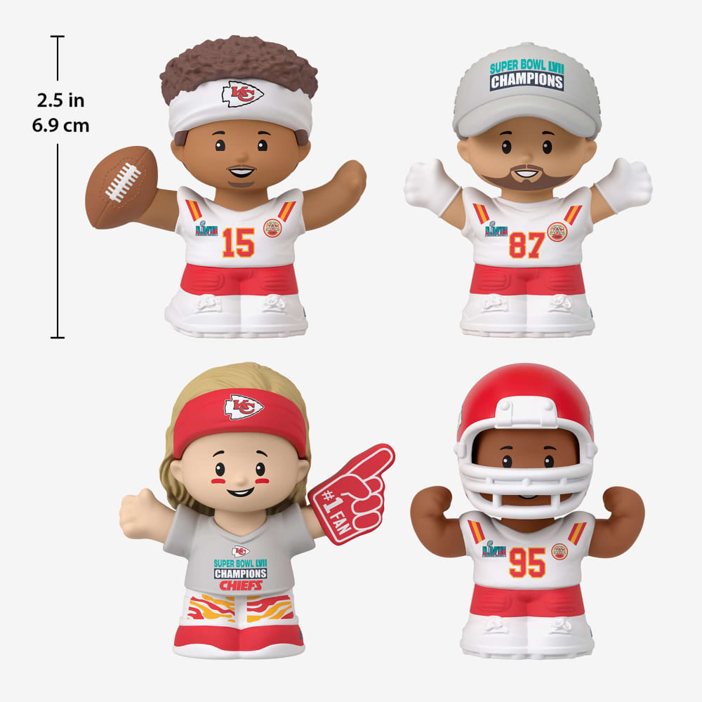 Little People Collector Super Bowl LVII Champions Set Kansas City Chie ...
