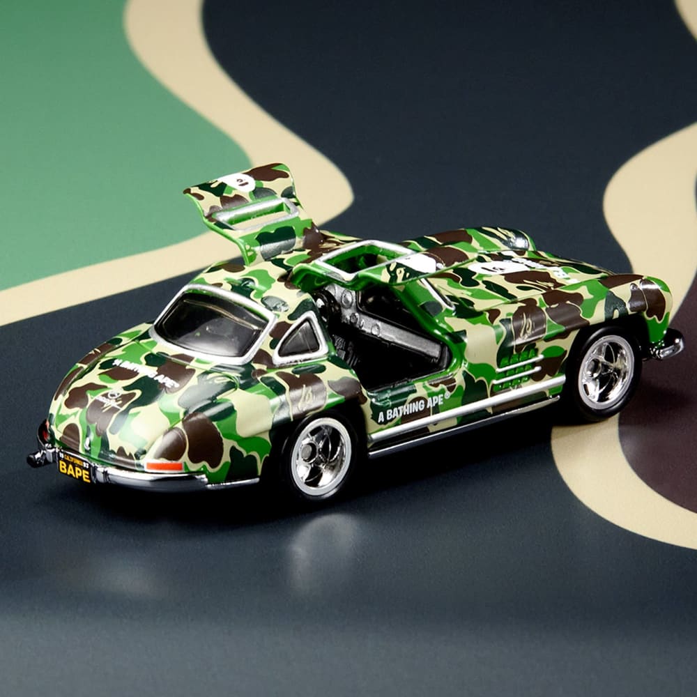 BAPE Hot Wheels 1955 Mercedes-Benz 300 SL – Mattel Creations