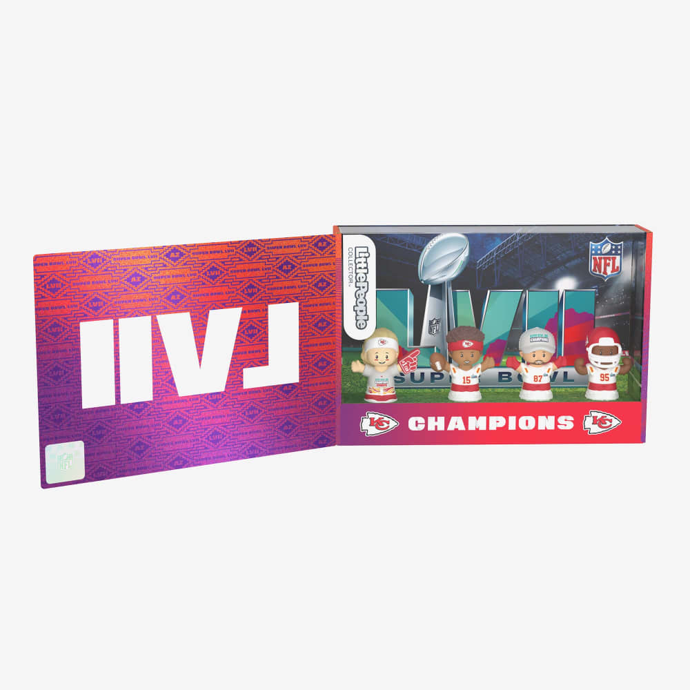 Little People Collector Super Bowl LVII Champions Set Kansas City Chie ...