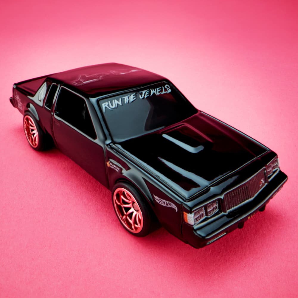 エクスクルーシブランザジュエルズ X ボルコム'87 ビュイックリーガル GNX Hot Wheels x Run The Jewels x Volcom '87 Buick Regal GNX | Mattel
