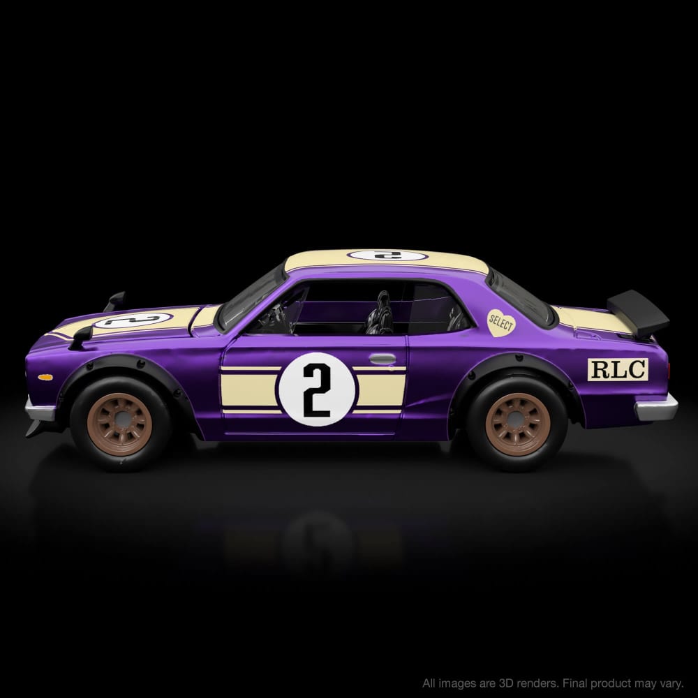 RLC Exclusive sELECTIONs 1972 Nissan Skyline H/T 2000GT-R – Mattel