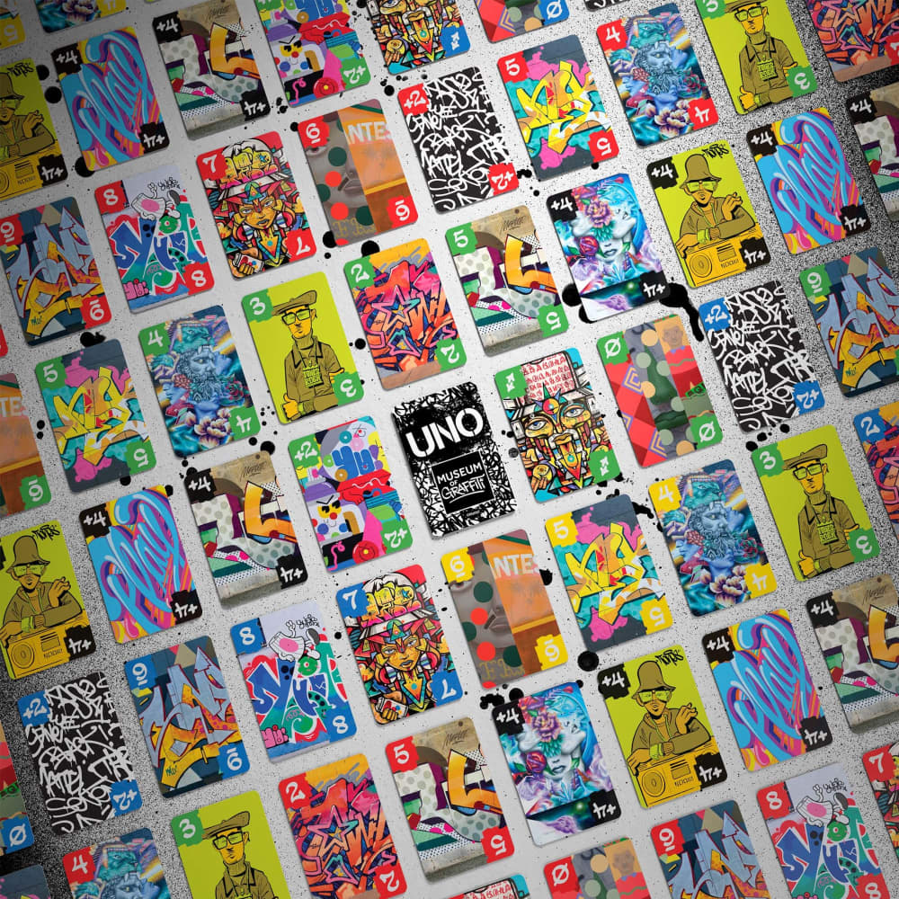 Museum of Graffiti x UNO Card Deck | Mattel Creations