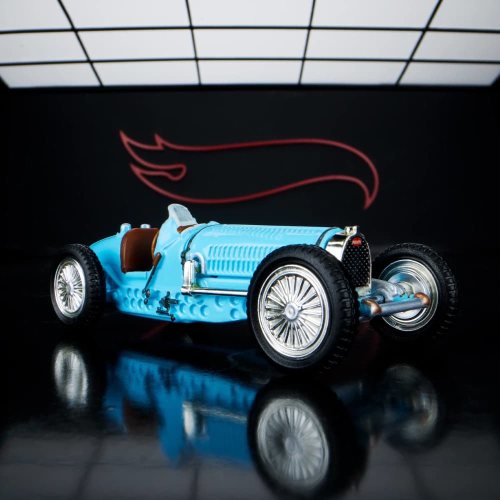 ホットウィール ブガッティ・タイプ59 Elite 64 Bugatti Type 59 – Hot Wheels Collectors | Mattel Creations