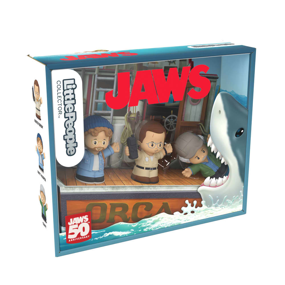 Little People Collector Jaws Movie Special Edition Set | Mattel Creations