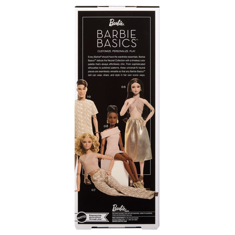【未開封】バービー ルックス #6 シグネチャー モデル Barbie Basics 2026 Neutrals Series, Model 06 | Mattel Creations