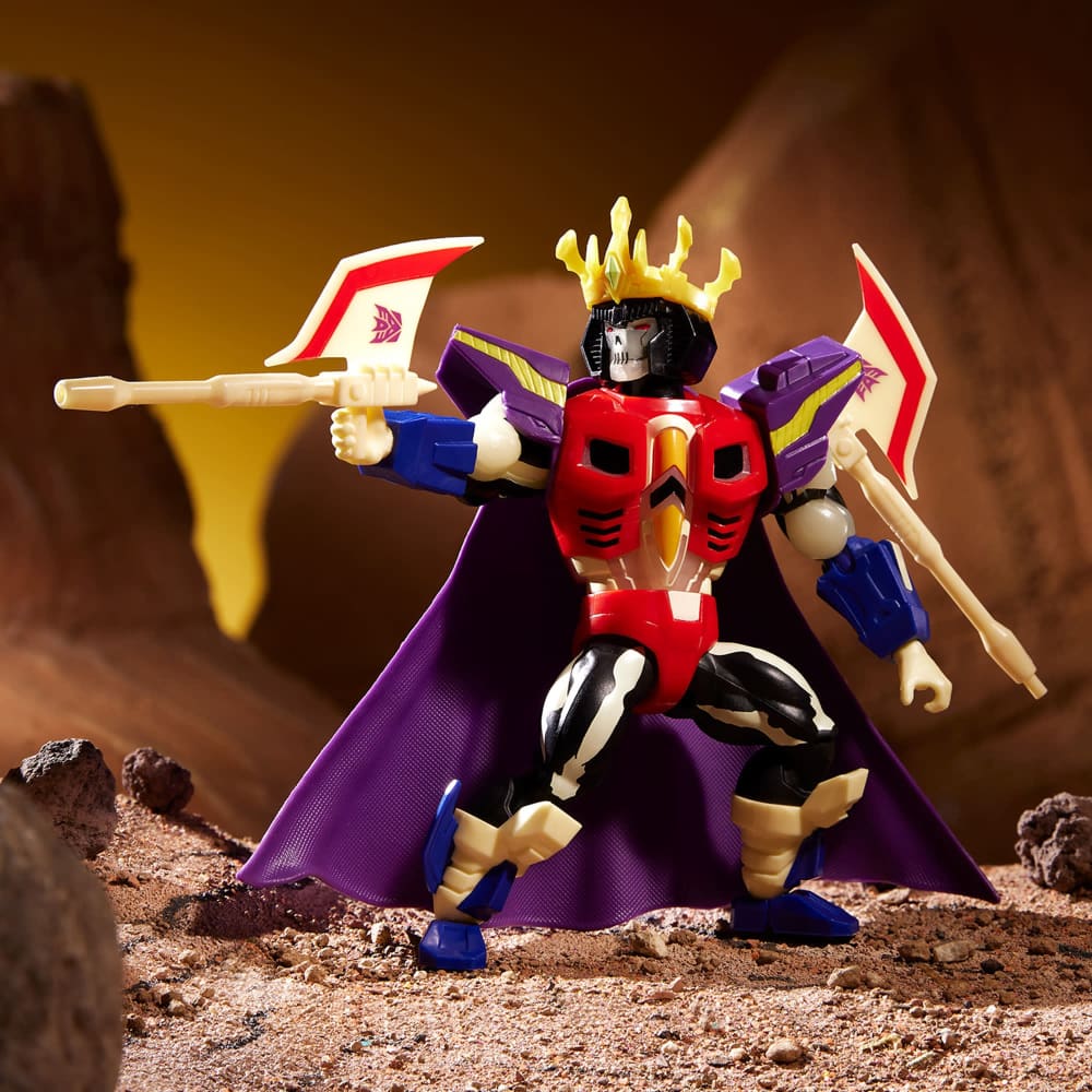 Masters of the Universe x Transformers Starscream Armor Scare Glow