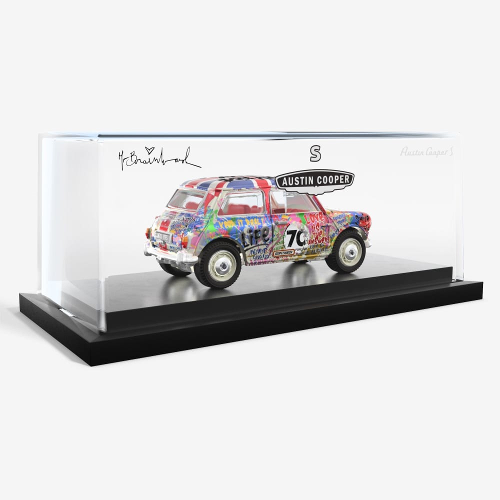 Matchbox x Mr Brainwash 1964 Austin Mini Cooper S | Mattel Creations