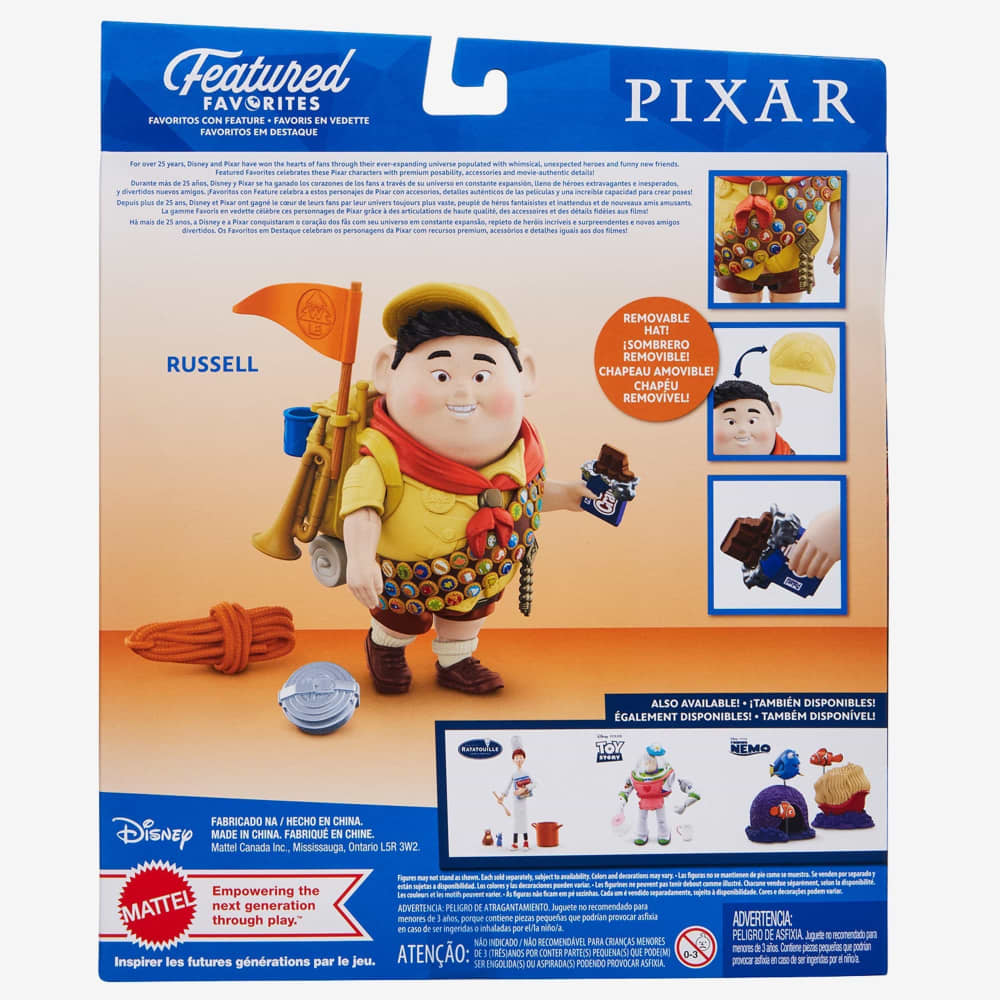 Pixar Featured Favorites Russell Figure – Mattel Creations