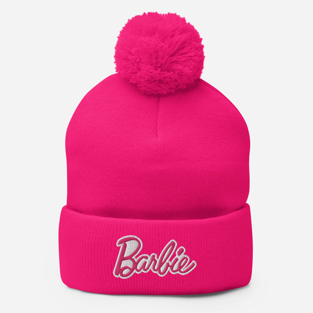 Barbie Pom-Pom Beanie | Mattel Creations display picture 3