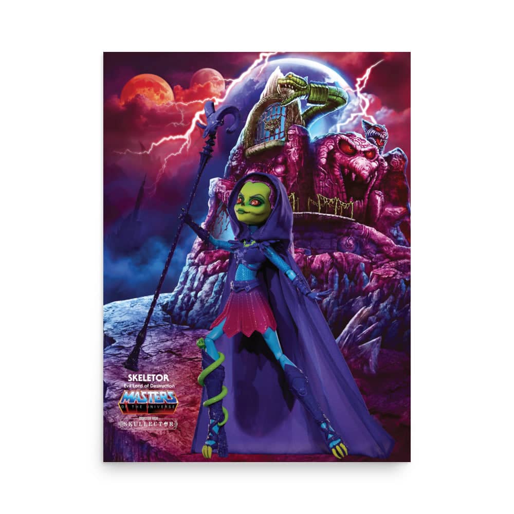 MATTEL MASTERS OF THE UNIVERSE ポスター 2枚 Monster High Masters of the Universe Skeletor Multi Poster