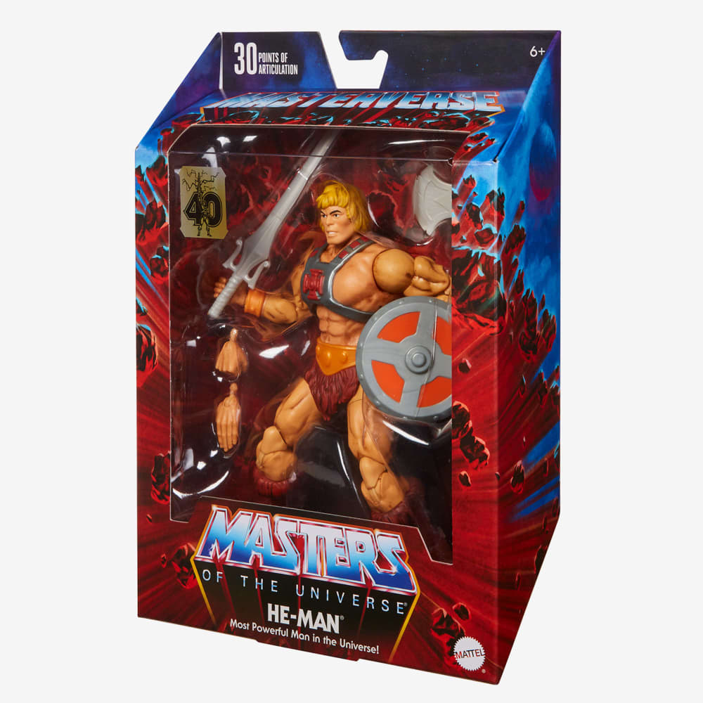 Masters of the Universe フィギュアセット Masters of the Universe Masterverse He-Man 40th Anniversary Action