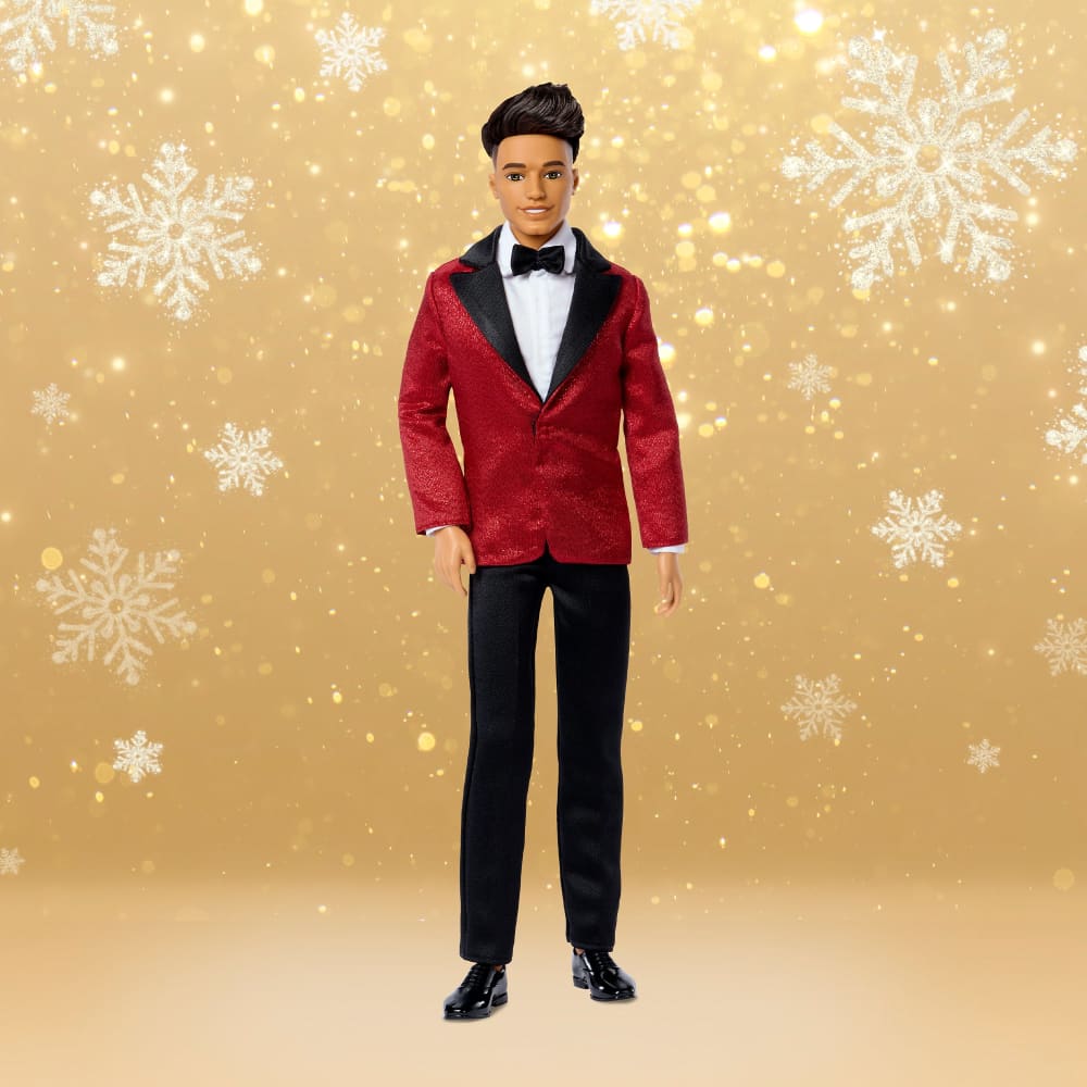 Barbie Signature 2026 Holiday Ken Doll with Black Hair | Mattel