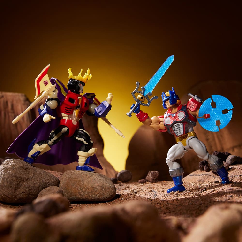 Masters of the Universe x Transformers Optimus Prime Armor He-Man