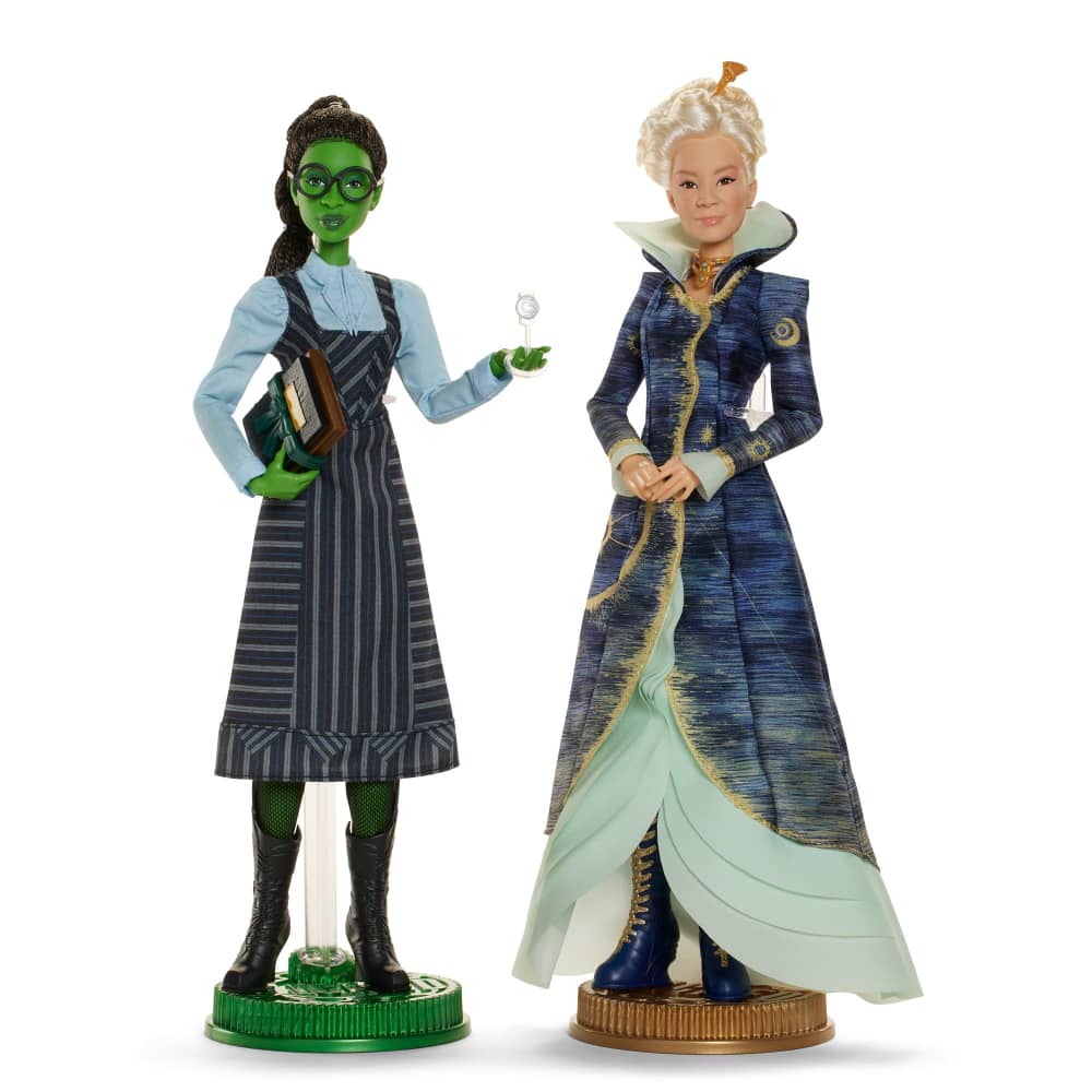 Wicked Elphaba and Madame Morrible Dolls 2-Pack | Mattel Creations