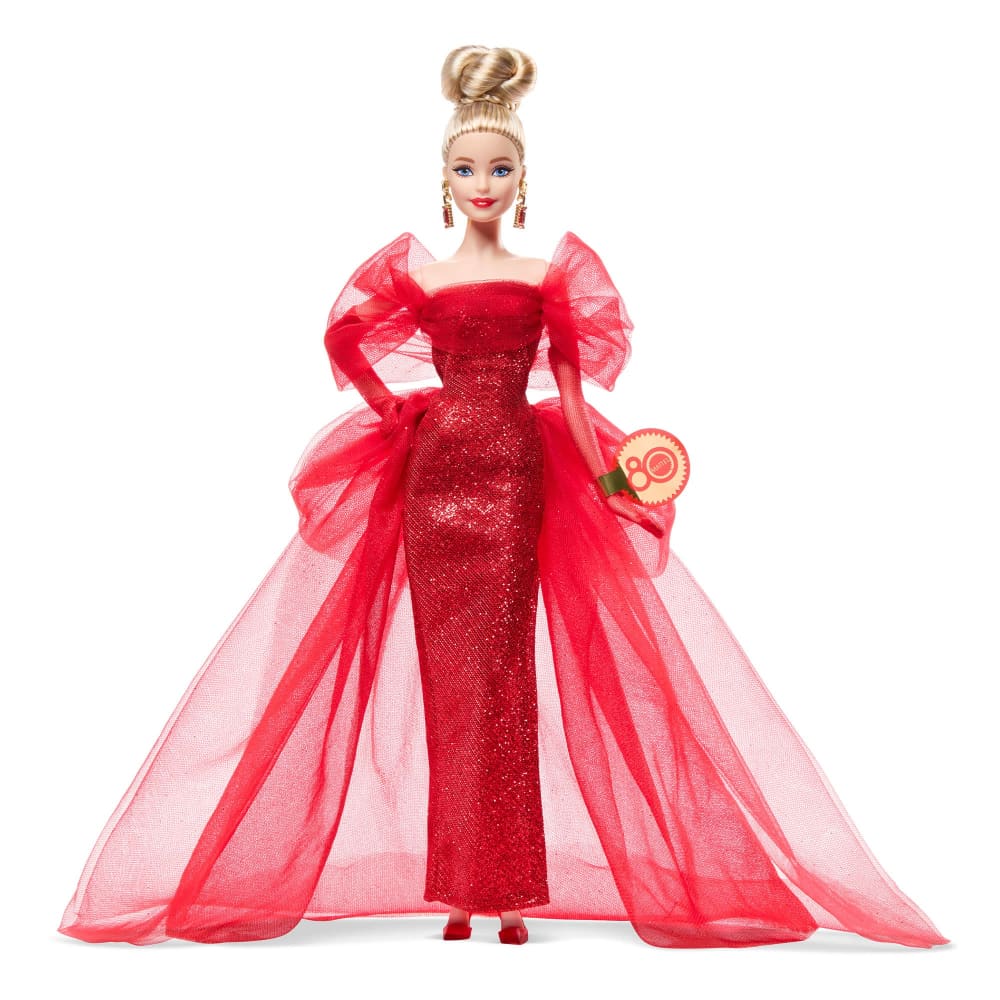 Barbie (Blonde) 80th Anniversary Doll | Mattel Barbie (Blonde) 80th Anniversary Doll | Mattel