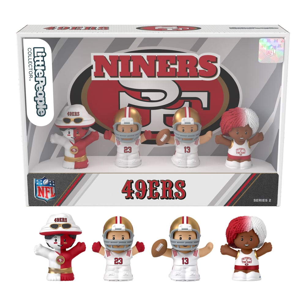 Little People San Francisco 49ers Alternate Jersey Set | Mattel